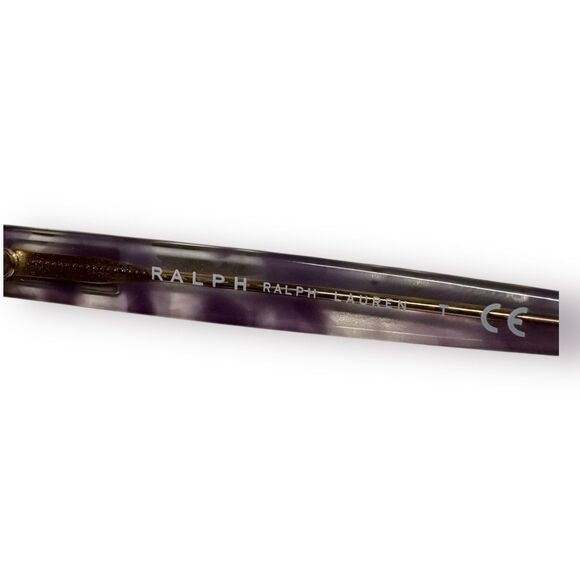 Ralph Lauren Eyeglasses RA7116 5849 Spotted Havana Lilac Cat‎ Eye 54-16-145mm - Picture 9 of 11